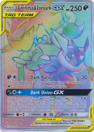 Greninja & Zoroark Tag Team GX