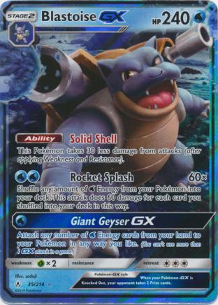 Blastoise GX