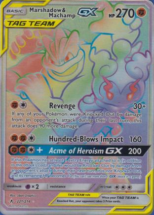 Marshadow & Machamp Tag Team GX