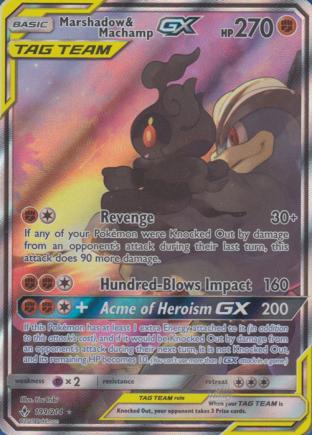 Marshadow & Machamp Tag Team GX