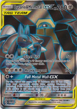 Lucario & Melmetal Tag Team GX