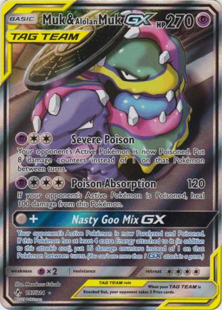 Muk & Alolan Muk Tag Team GX