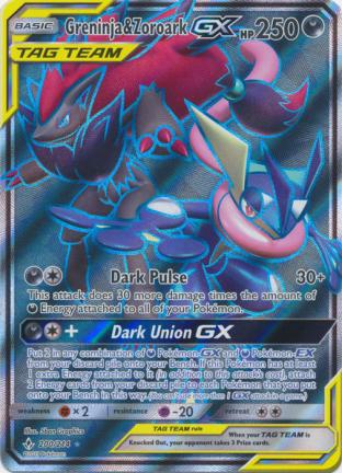 Greninja & Zoroark Tag Team GX