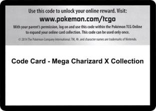 Code Card - Mega Charizard X Collection