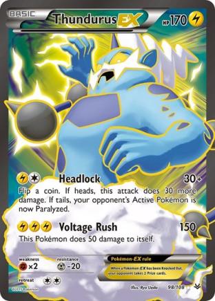 Thundurus EX (98 Full Art)