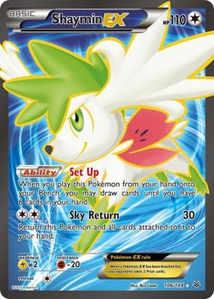 Shaymin EX (106 Full Art)