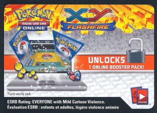 XY Flashfire Online Code Card (1 Digital Pack)