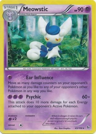 Meowstic (Shattered Foil)