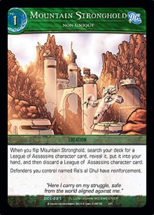 Mountain Stronghold, Non-Unique