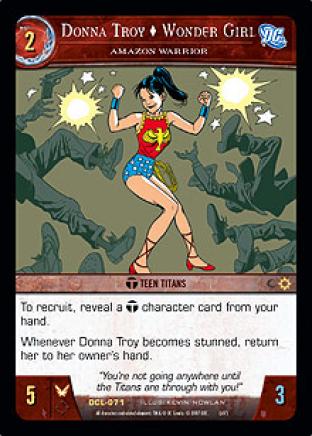 Donna Troy, Wonder Girl, Amazon Warrior
