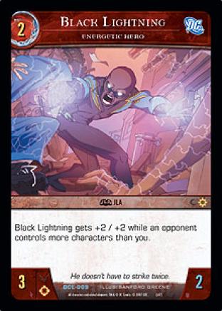 Black Lightning, Energetic Hero
