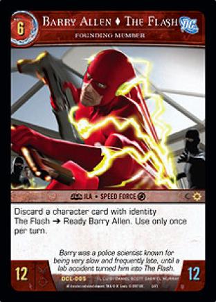 Barry Allen, The Flash, Founding Member