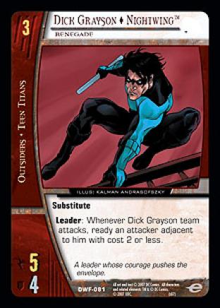Dick Grayson - Nightwing, Renegade