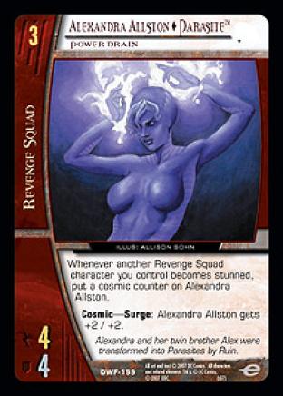 Alexandra Allston - Parasite, Power Drain