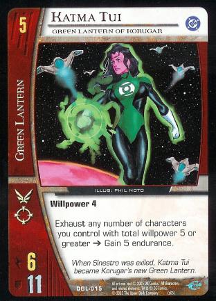 Katma Tui, Green Lantern of Korugar