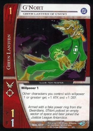G'Nort, Green Lantern of G'Newt