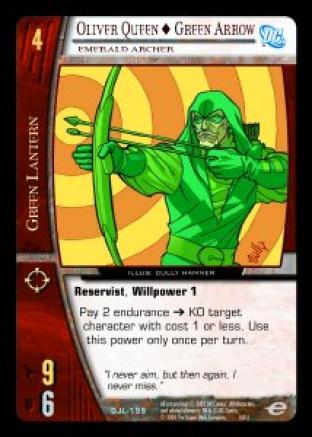 Oliver Queen - Green Arrow, Emerald Archer