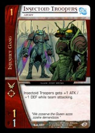 Insectoid Troopers, Army