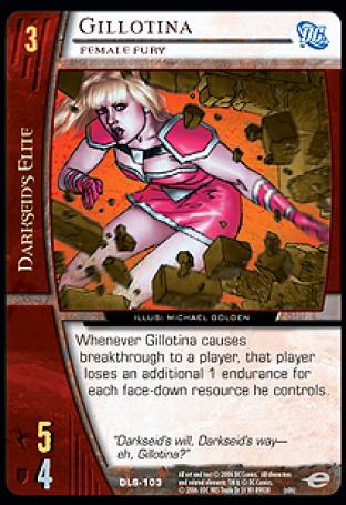 Gillotina, Female Fury