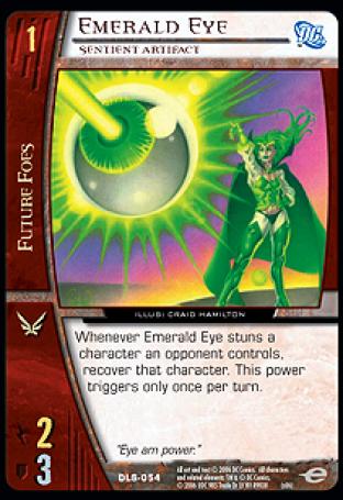 Emerald Eye, Sentient Artifact