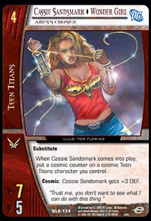 Cassie Sandsmark  Wonder Girl, Ares's Chosen