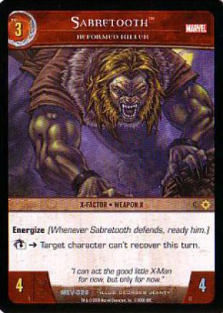 Sabretooth, Reformed Killer