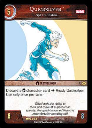 Quicksilver, Speed Demon