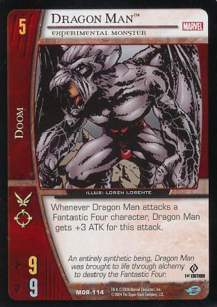 Dragon Man, Experimental Monster