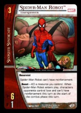 Spider-Man Robot, Timespinner