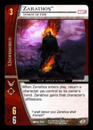 Zarathos, Demon of Fire