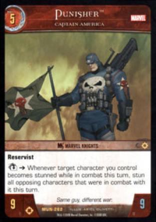 Punisher, Captain America