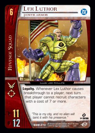 Lex Luthor, Power Armor