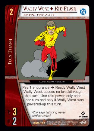 Wally West - Kid Flash, Fastest Teen Alive
