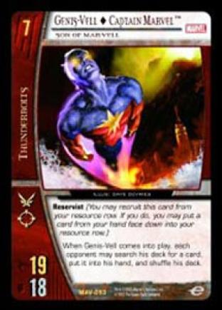Genis-Vell - Captain Marvel, Son of Mar-Vell