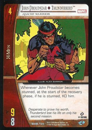 John Proudstar - Thunderbird, Apache Warrior