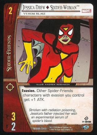 Jessica Drew - Spider-Woman, Venom Blast