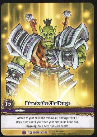 Rise to the Challenge Extended Art