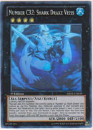 Number C32: Shark Drake Veiss (Ghost Rare)