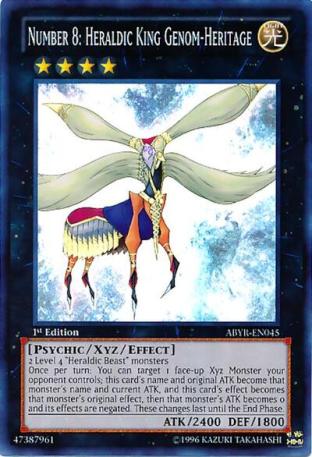 Number 8: Heraldic King Genom-Heritage