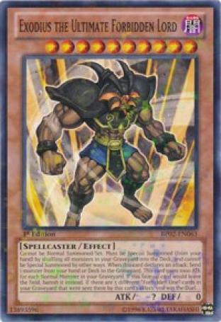 Exodius the Ultimate Forbidden Lord (Mosaic Rare)
