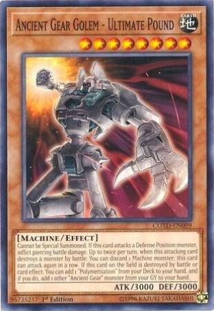Ancient Gear Golem Ultimate Pound