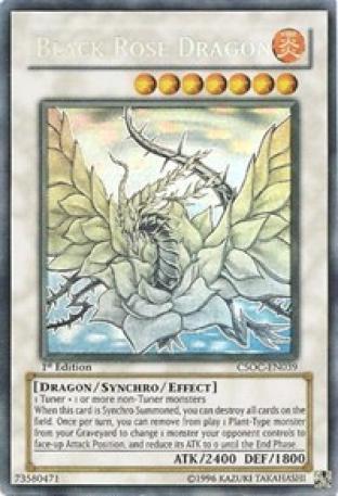 Black Rose Dragon (Ghost Rare)