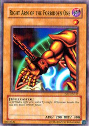 Right Arm of the Forbidden One