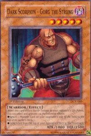 Dark Scorpion Gorg the Strong