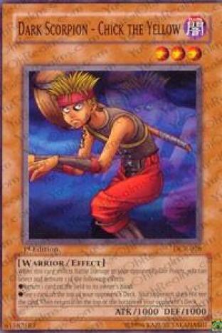 Dark Scorpion Chick the Yellow