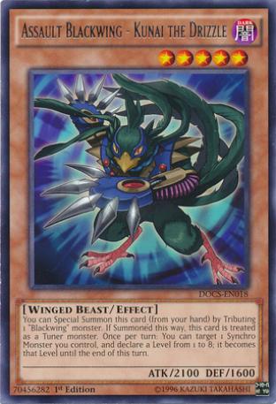 Assault Blackwing - Kunai the Drizzle
