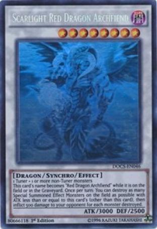 Scarlight Red Dragon Archfiend (Ghost Rare)