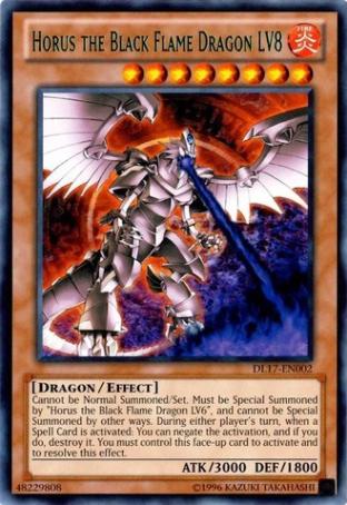 Horus the Black Flame Dragon LV8 (Green)