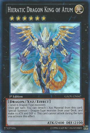 Hieratic Dragon King of Atum