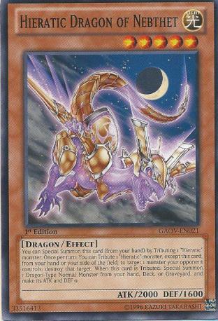 Hieratic Dragon of Nebthet